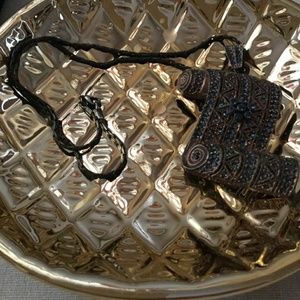 Vintage necklace and earrings set